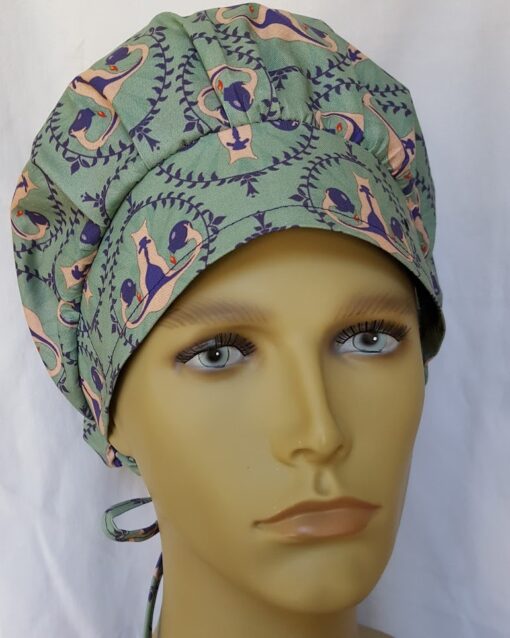 Surgical Scrub Hat Banded Bouffant, Ovary, GYN