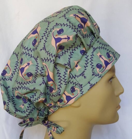 Surgical Scrub Hat Banded Bouffant, Ovary, GYN - Image 2