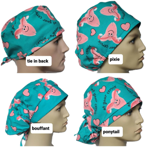 Cervix - At Your Cervix Surgical Scrub Hat