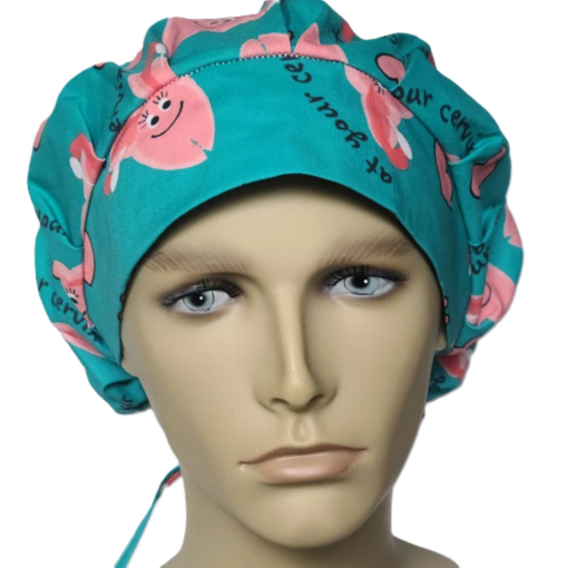 Cervix - At Your Cervix Surgical Scrub Hat - Image 4